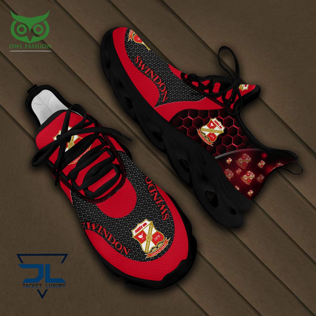 JWFancy Swindon Town Max Soul Shoes Sneakers For Men And Women