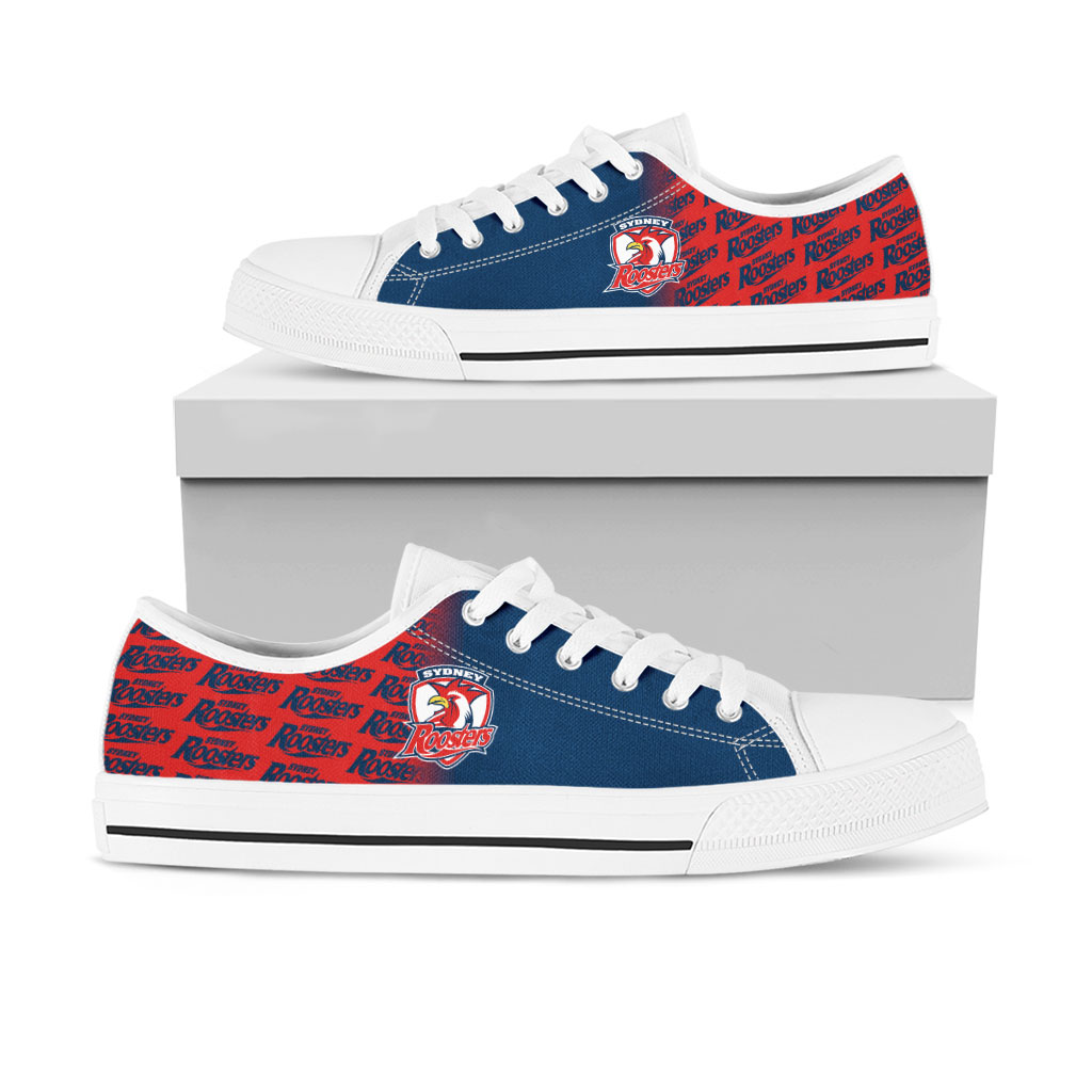 JWFancy Sydney Roosters Low Top Canvas Sneakers Shoes For Men And Women