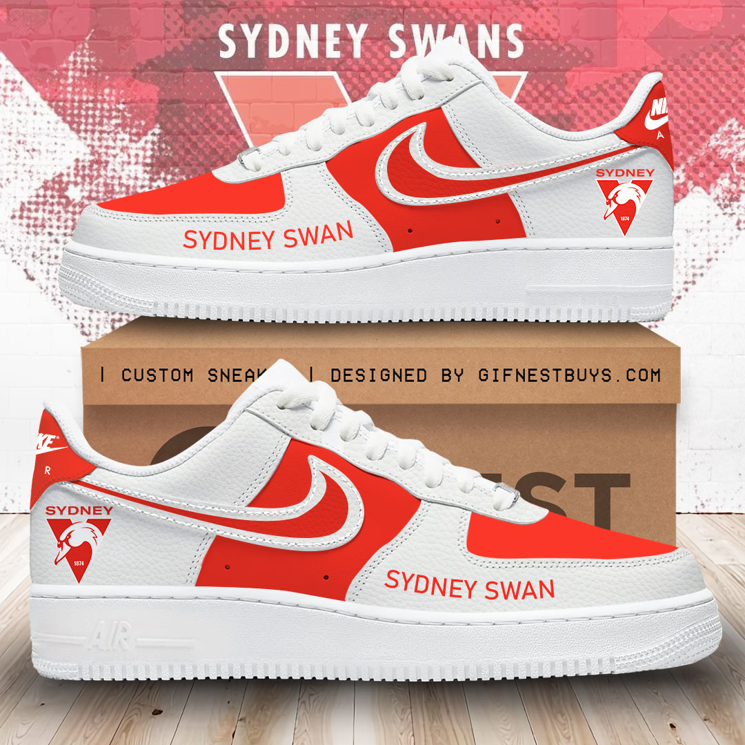 JWFancy Sydney Swans Air Low-Top Sneakers Shoes For Men And Women