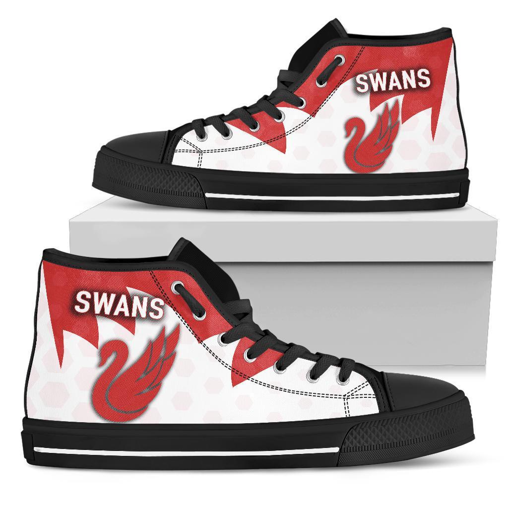 JWFancy Sydney Swans High Top Canvas Sneakers Shoes For Men And Women