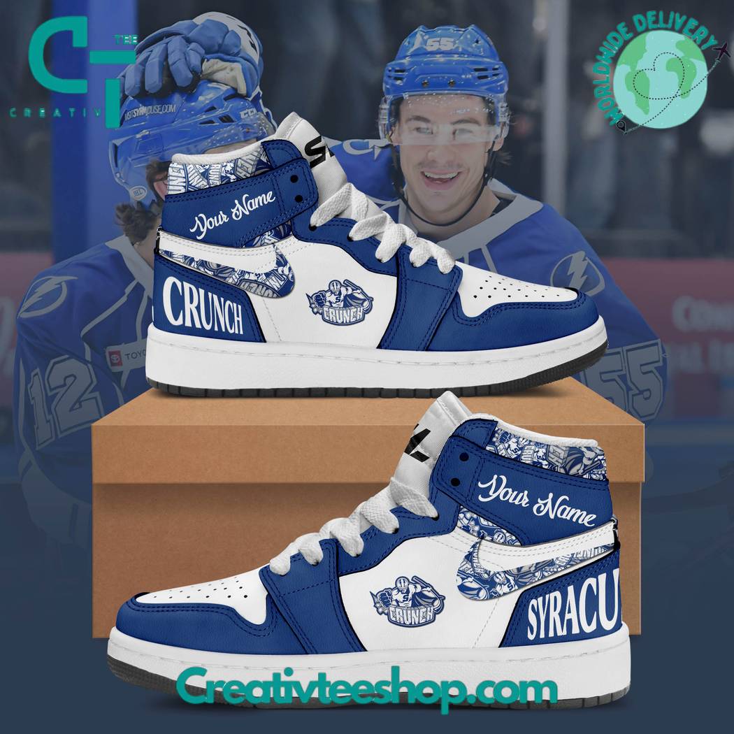 JWFancy Syracuse Crunch AJ1 High Sneakers Shoes For Men And Women