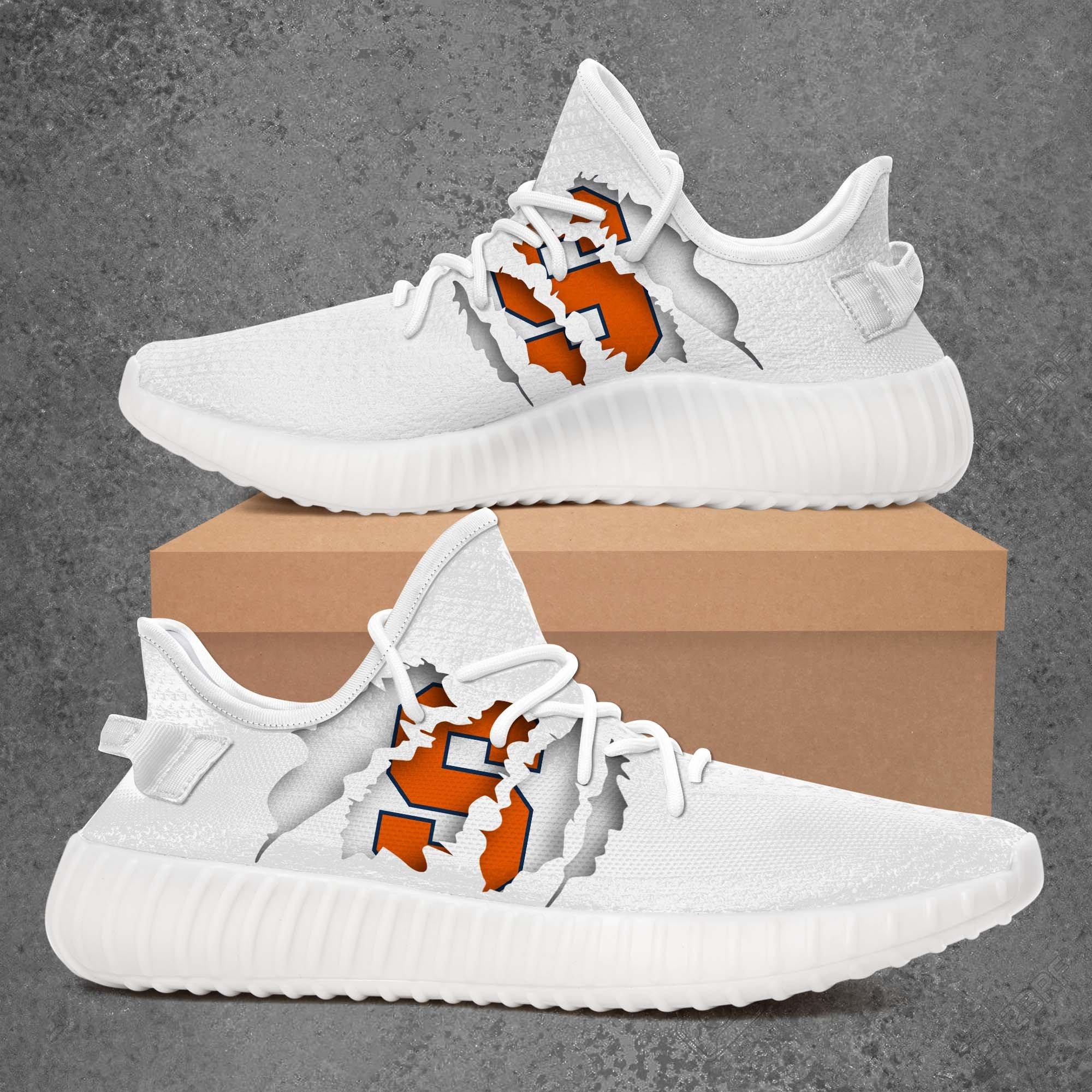 JWFancy Syracuse Orange Yeezy Boost Shoes For Men And Women