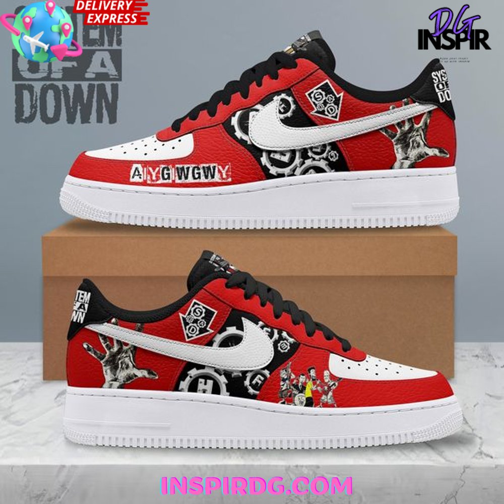 JWFancy System of a Down Air Low-Top Sneakers Shoes For Men And Women