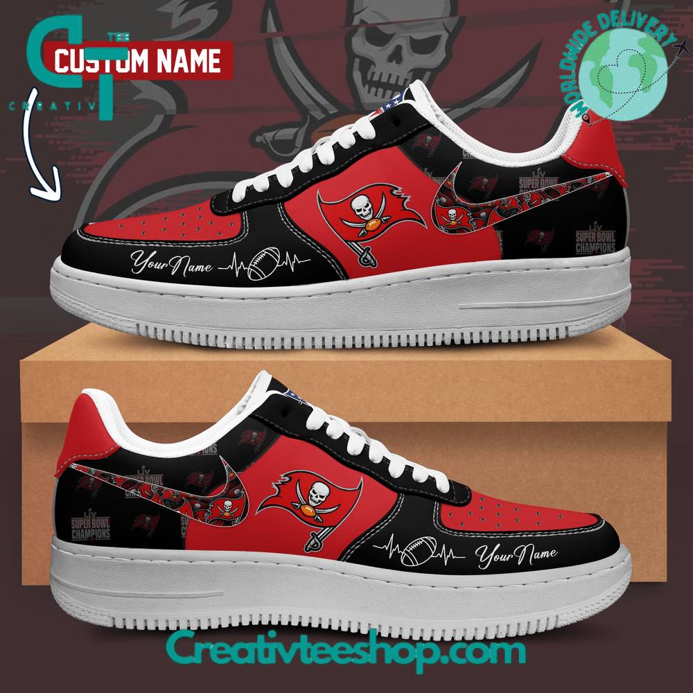 JWFancy Tampa Bay Buccaneers Air Low-Top Sneakers Shoes For Men And Women