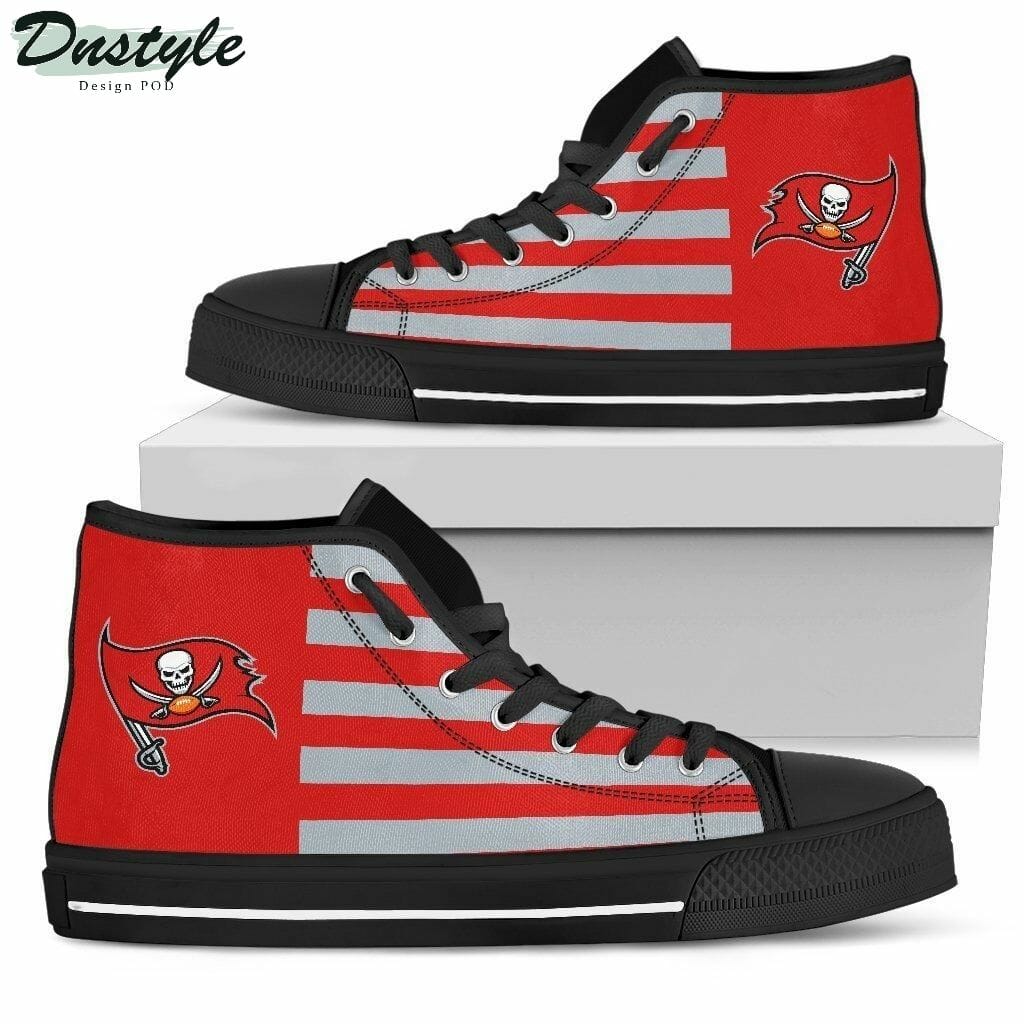 JWFancy Tampa Bay Buccaneers High Top Canvas Sneakers Shoes For Men And Women