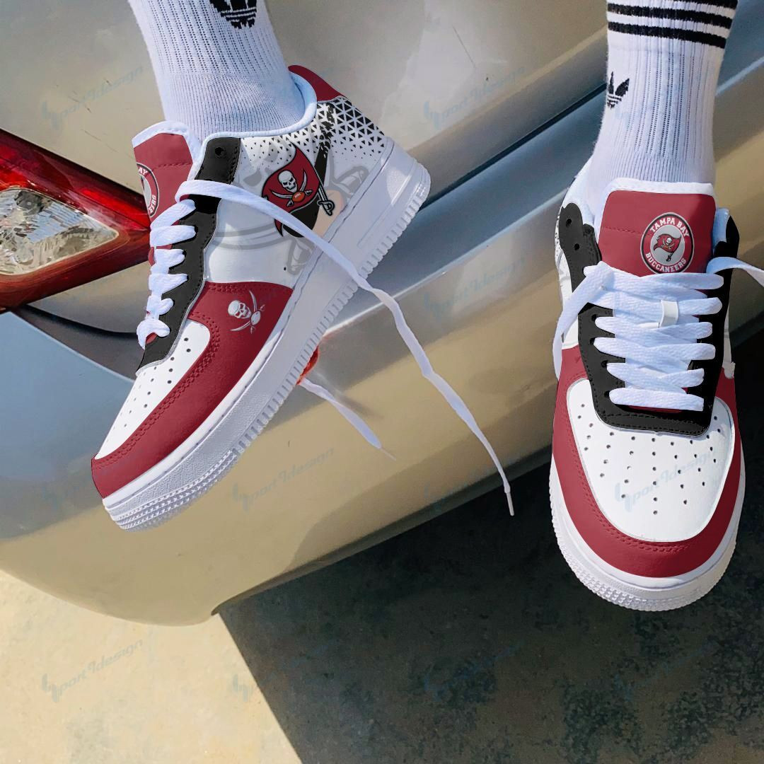 JWFancy Tampa Bay Buccaneers NFL Air Low-Top Sneakers Shoes For Men And Women