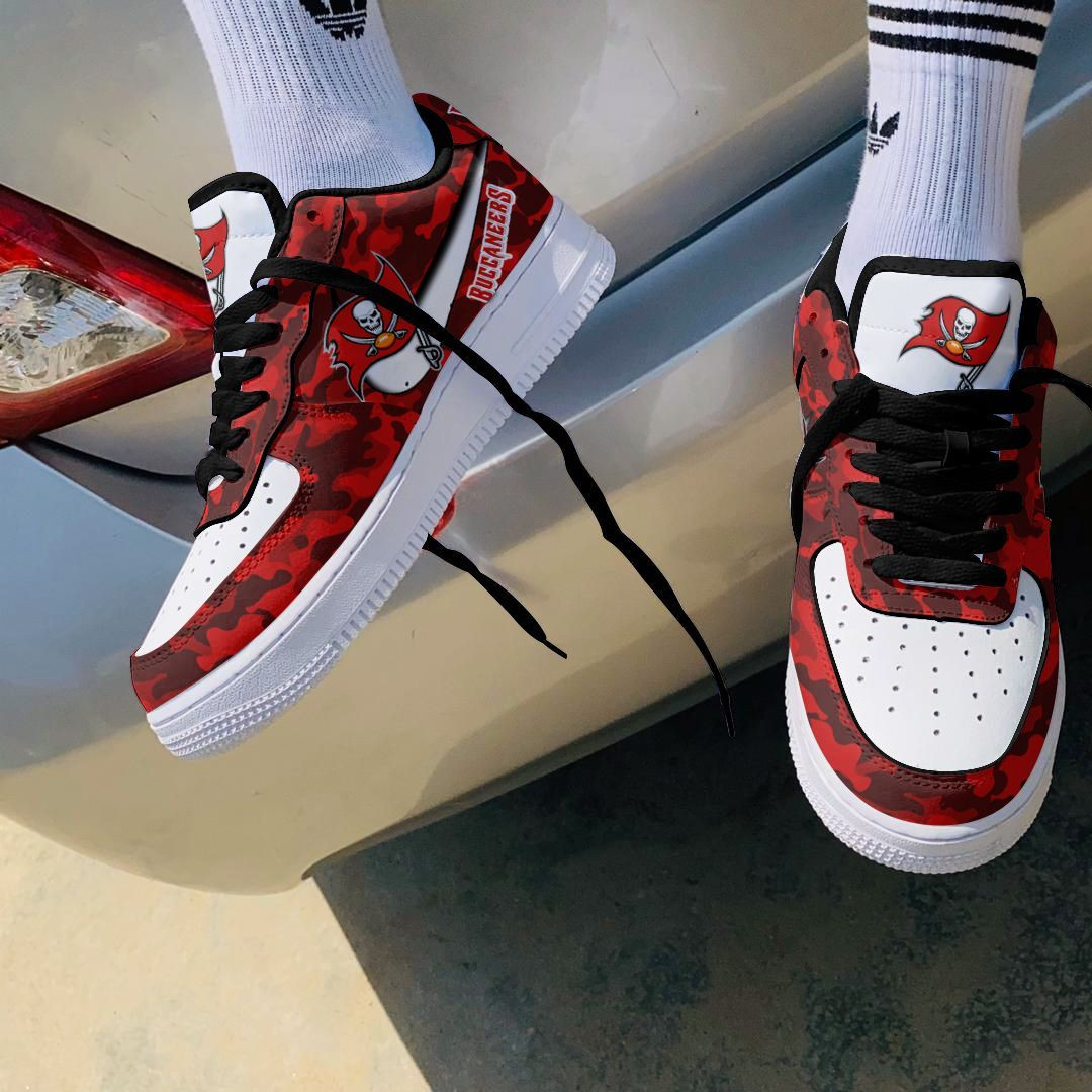 JWFancy Tampa Bay Buccaneers NFL Air Low-Top Sneakers Shoes For Men And Women