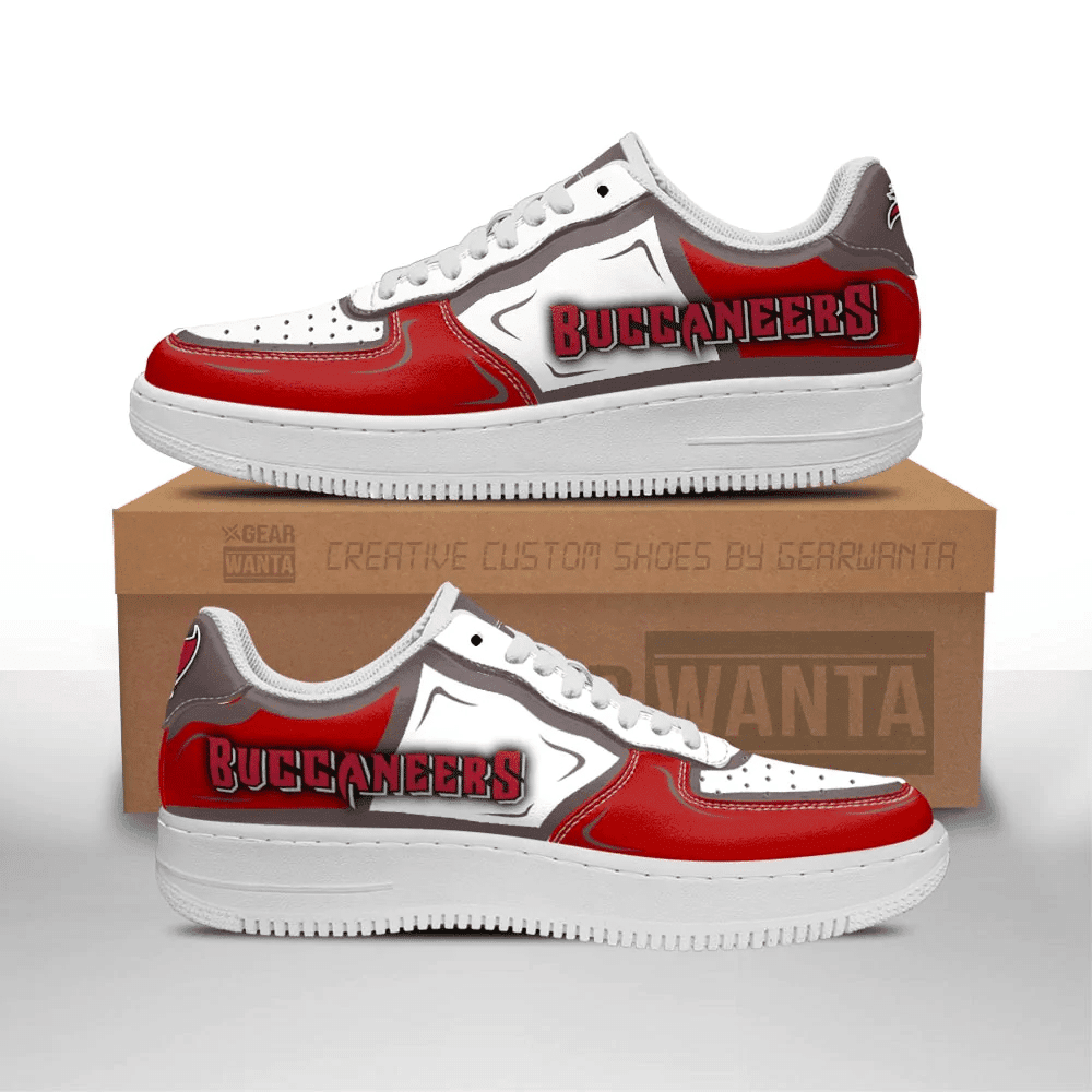 JWFancy Tampa Bay Buccaneers NFL Air Low-Top Sneakers Shoes For Men And Women