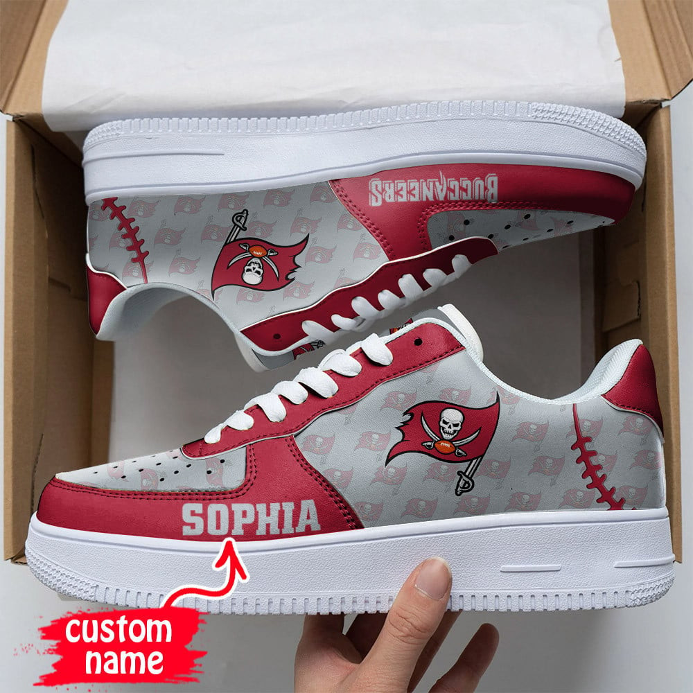 JWFancy Tampa Bay Buccaneers NFL Air Low-Top Sneakers Shoes For Men And Women