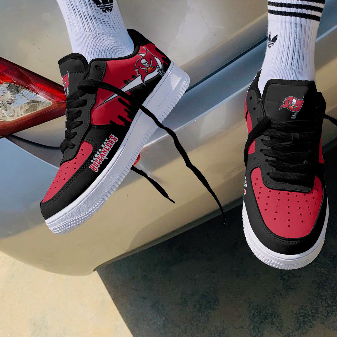 JWFancy Tampa Bay Buccaneers NFL Air Low-Top Sneakers Shoes For Men And Women