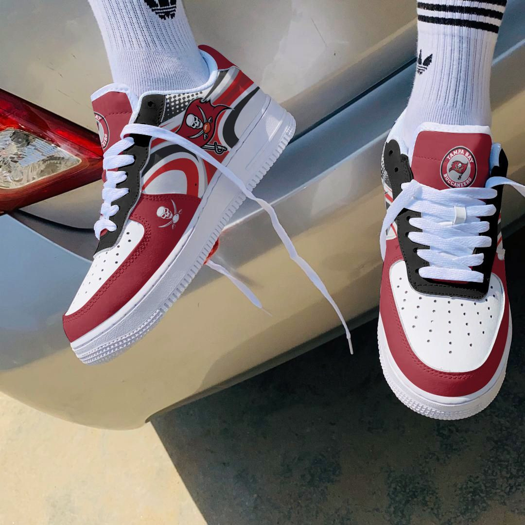 JWFancy Tampa Bay Buccaneers NFL Air Low-Top Sneakers Shoes For Men And Women