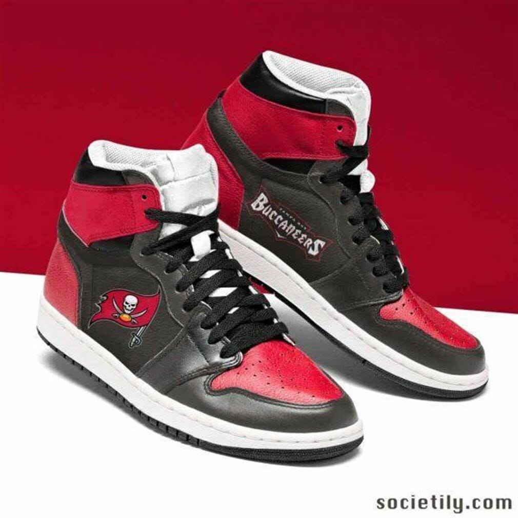 JWFancy Tampa Bay Buccaneers NFL AJ1 High Sneakers Shoes For Men And Women