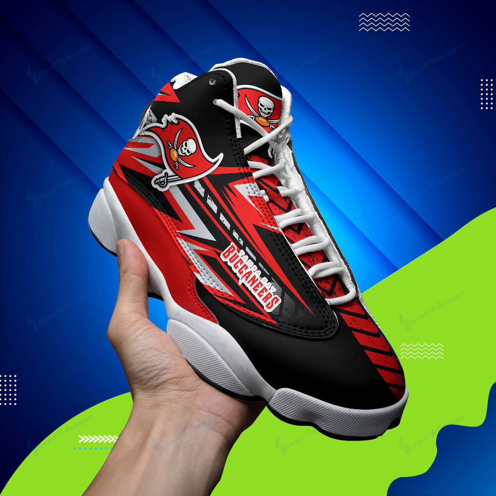 JWFancy Tampa Bay Buccaneers NFL AJ13 Sneakers Shoes For Men And Women