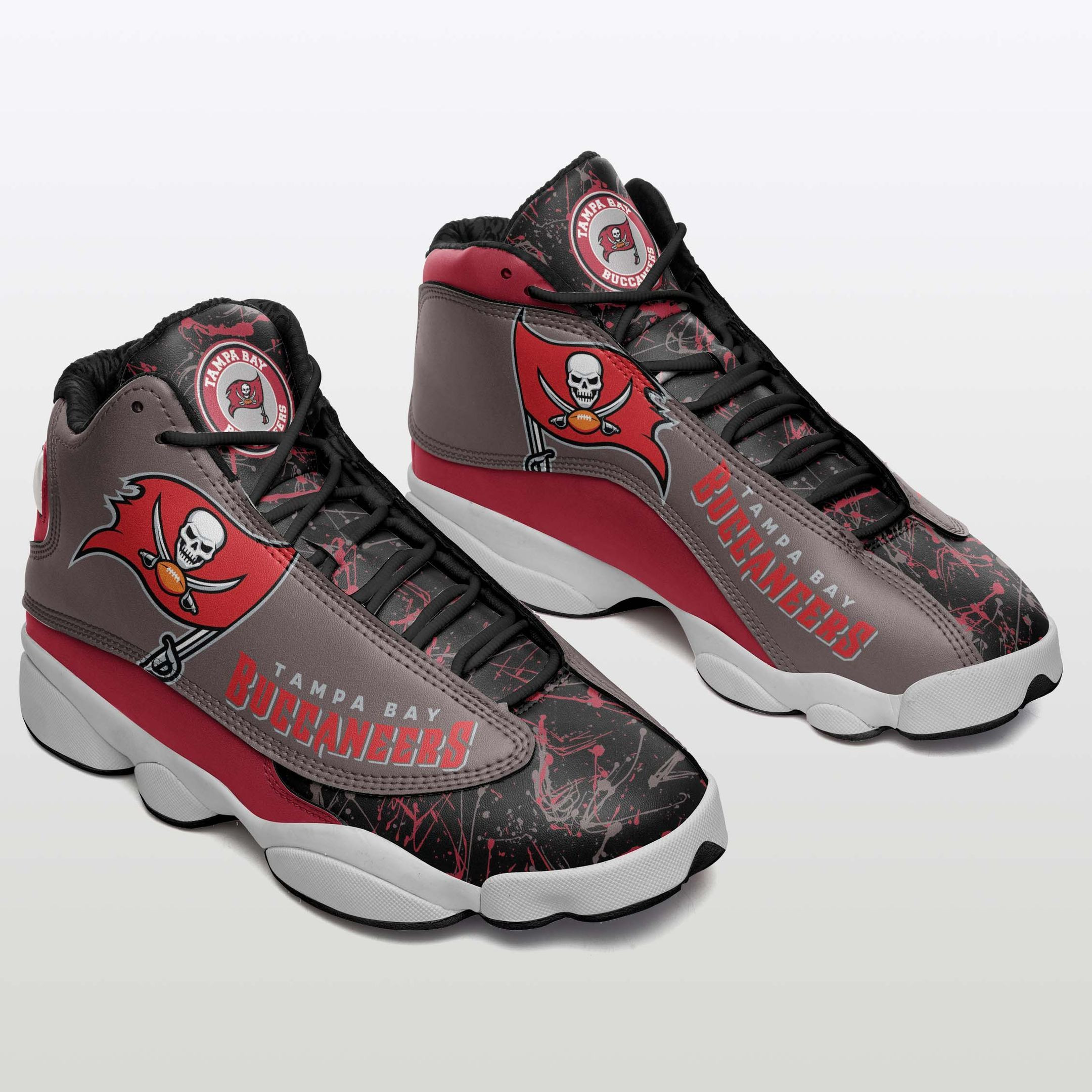 JWFancy Tampa Bay Buccaneers NFL AJ13 Sneakers Shoes For Men And Women