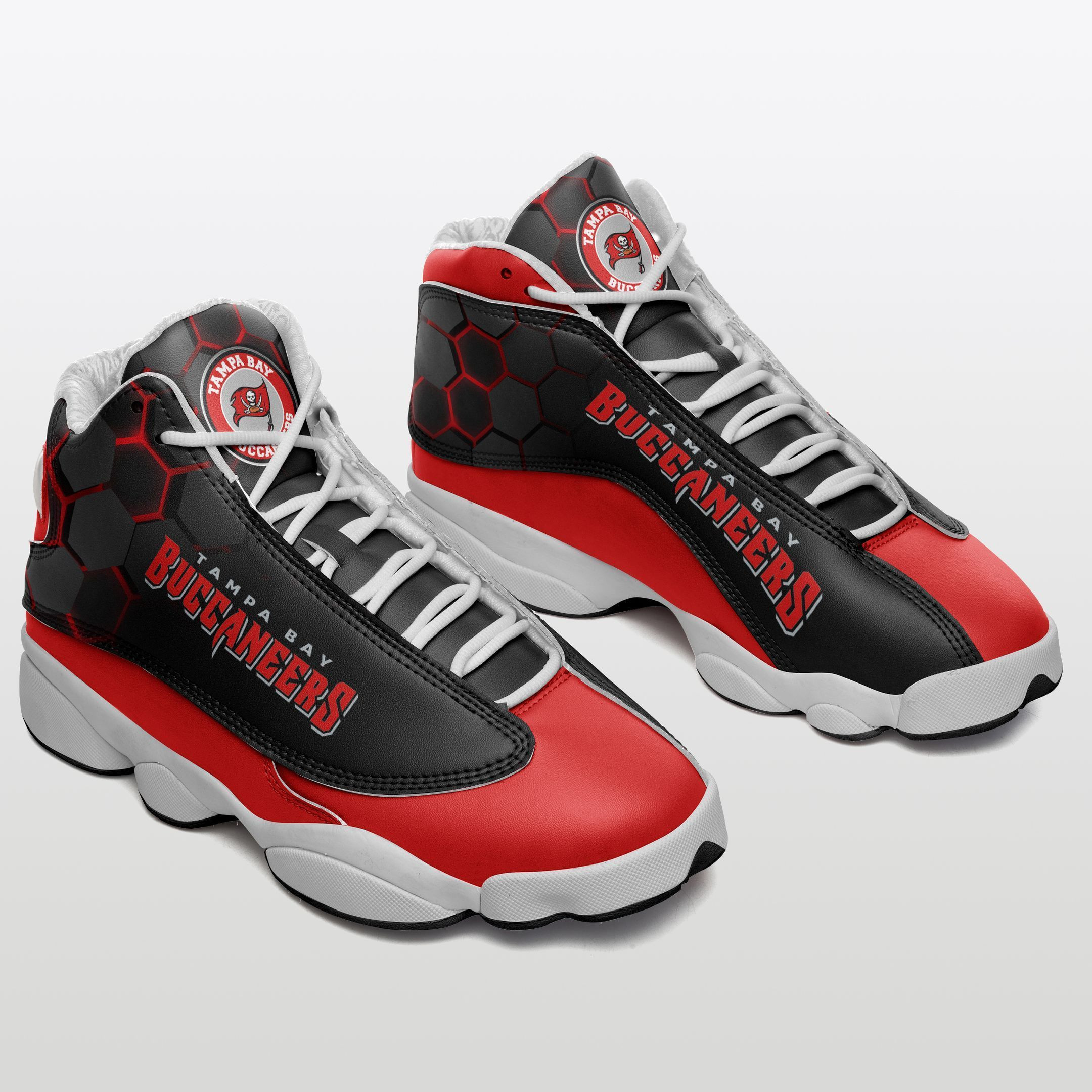 JWFancy Tampa Bay Buccaneers NFL AJ13 Sneakers Shoes For Men And Women