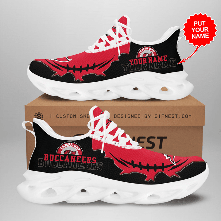 JWFancy Tampa Bay Buccaneers NFL Max Soul Shoes Sneakers For Men And Women