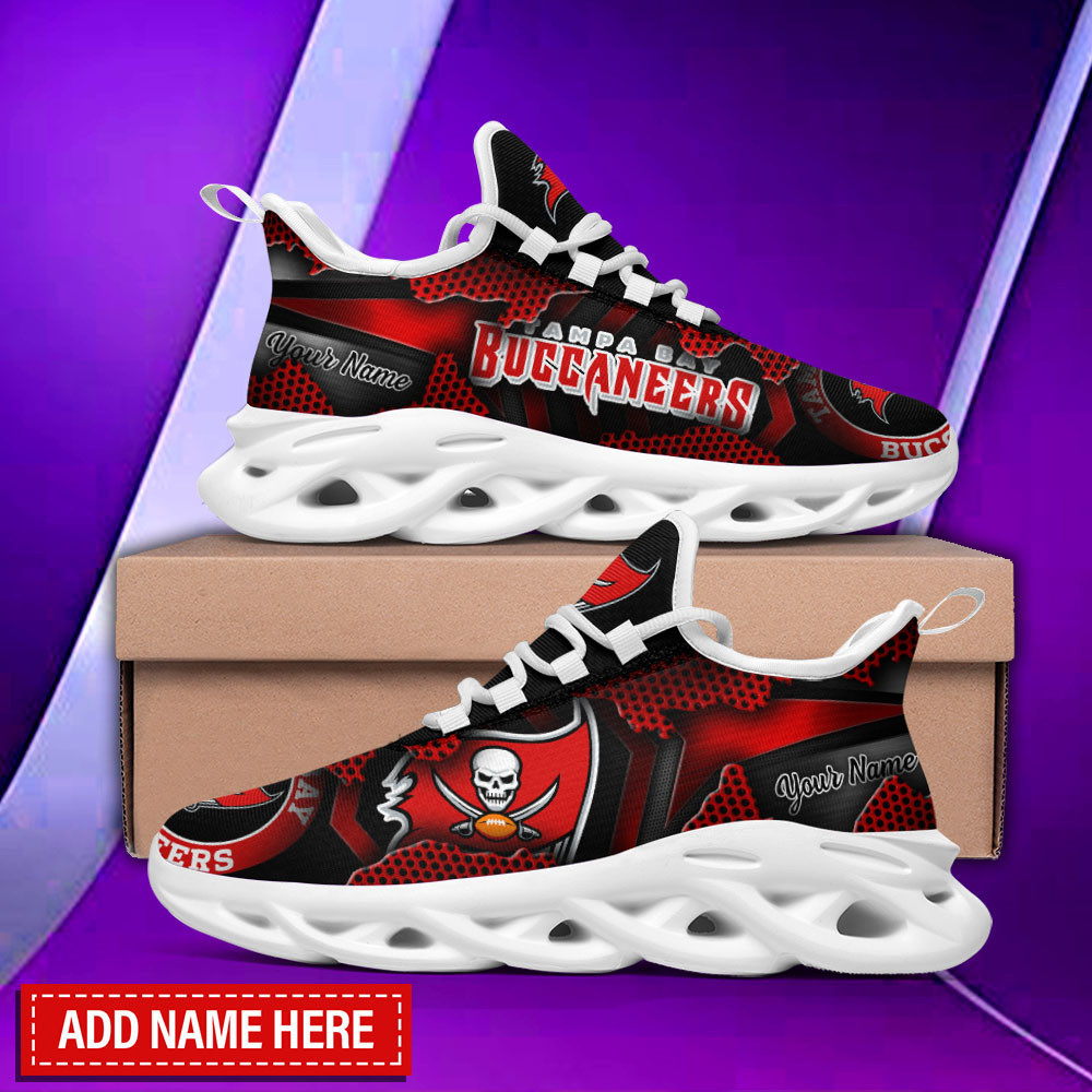 JWFancy Tampa Bay Buccaneers NFL Max Soul Shoes Sneakers For Men And Women