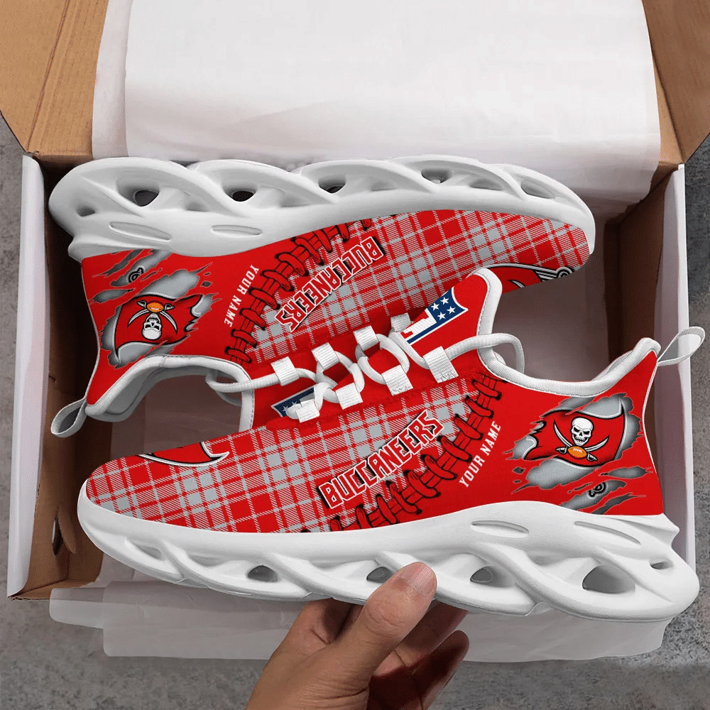 JWFancy Tampa Bay Buccaneers NFL Max Soul Shoes Sneakers For Men And Women