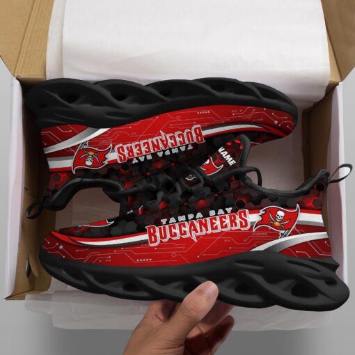 JWFancy Tampa Bay Buccaneers NFL Max Soul Shoes Sneakers For Men And Women
