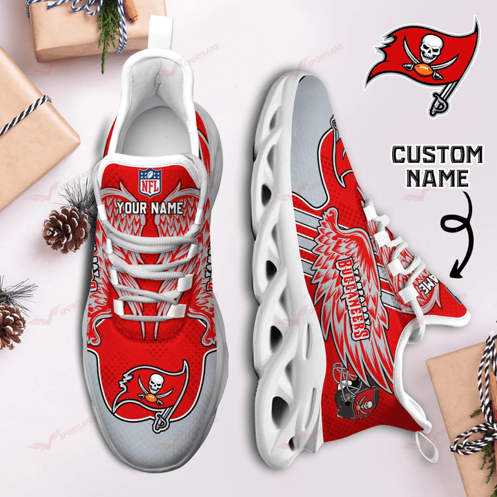 JWFancy Tampa Bay Buccaneers NFL Max Soul Shoes Sneakers For Men And Women