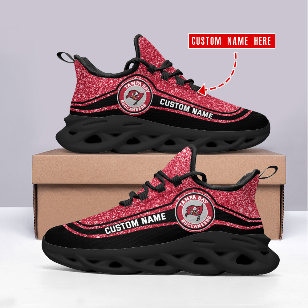 JWFancy Tampa Bay Buccaneers NFL Max Soul Shoes Sneakers For Men And Women