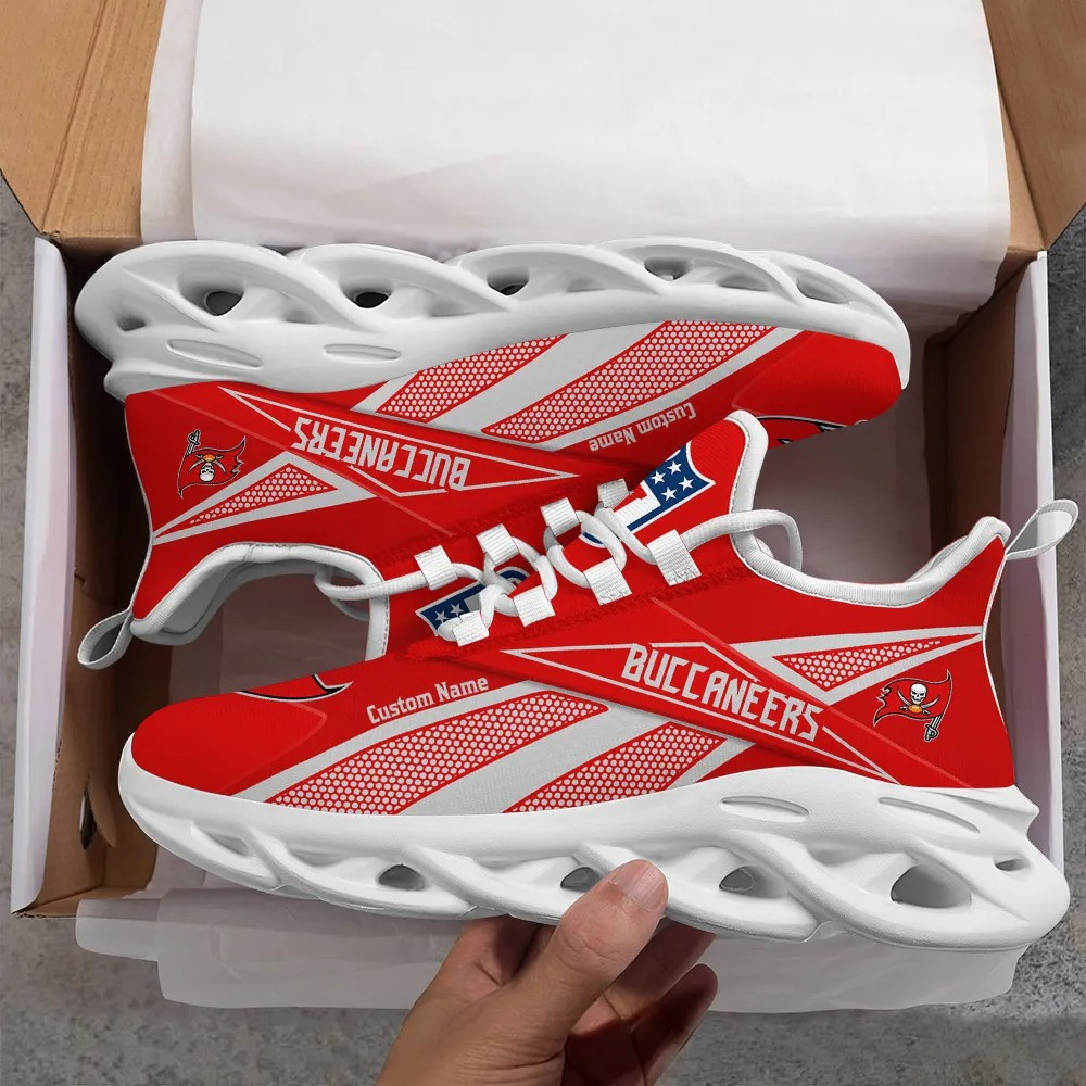 JWFancy Tampa Bay Buccaneers NFL Max Soul Shoes Sneakers For Men And Women