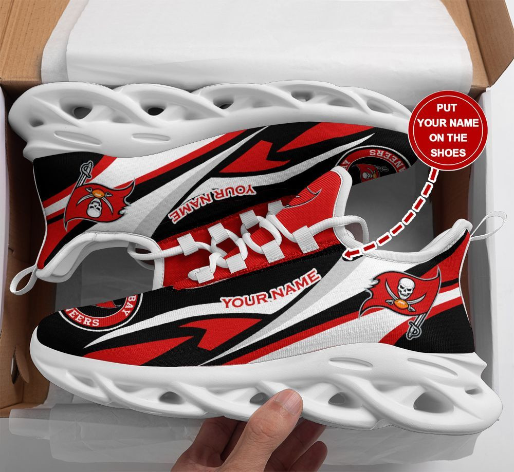 JWFancy Tampa Bay Buccaneers NFL Max Soul Shoes Sneakers For Men And Women