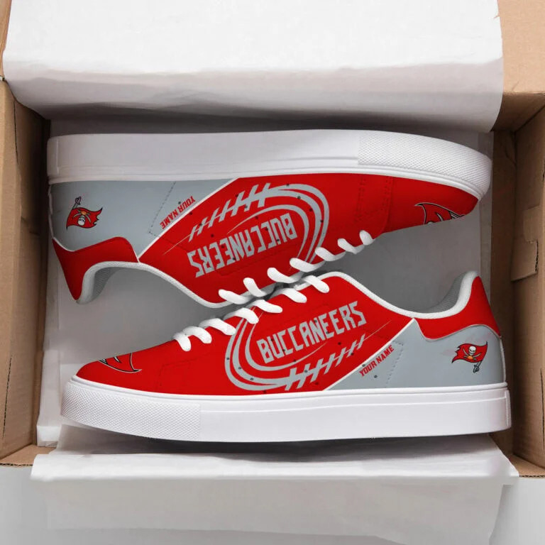 JWFancy Tampa Bay Buccaneers Skate Stan Shoes Sneakes For Men And Women