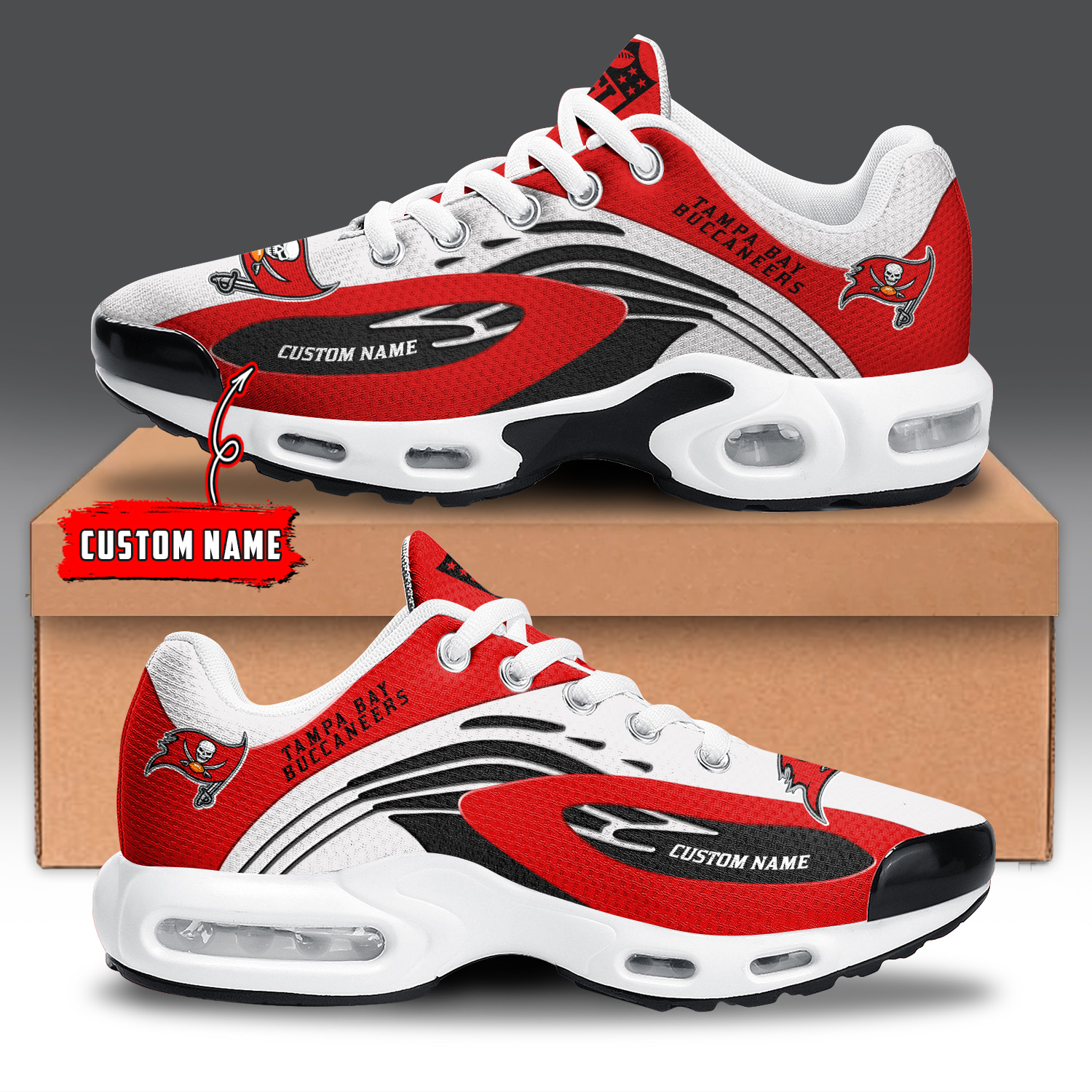 JWFancy Tampa Bay Buccaneers TN Shoes Sneakers For Men And Women