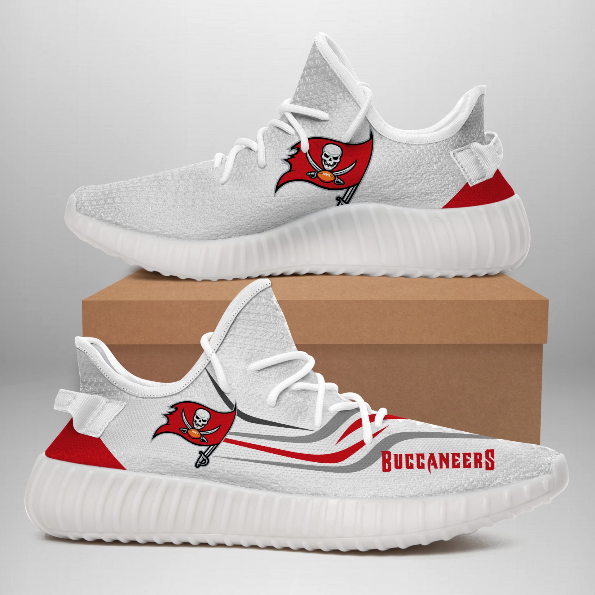 JWFancy Tampa Bay Buccaneers Yeezy Boost Shoes For Men And Women