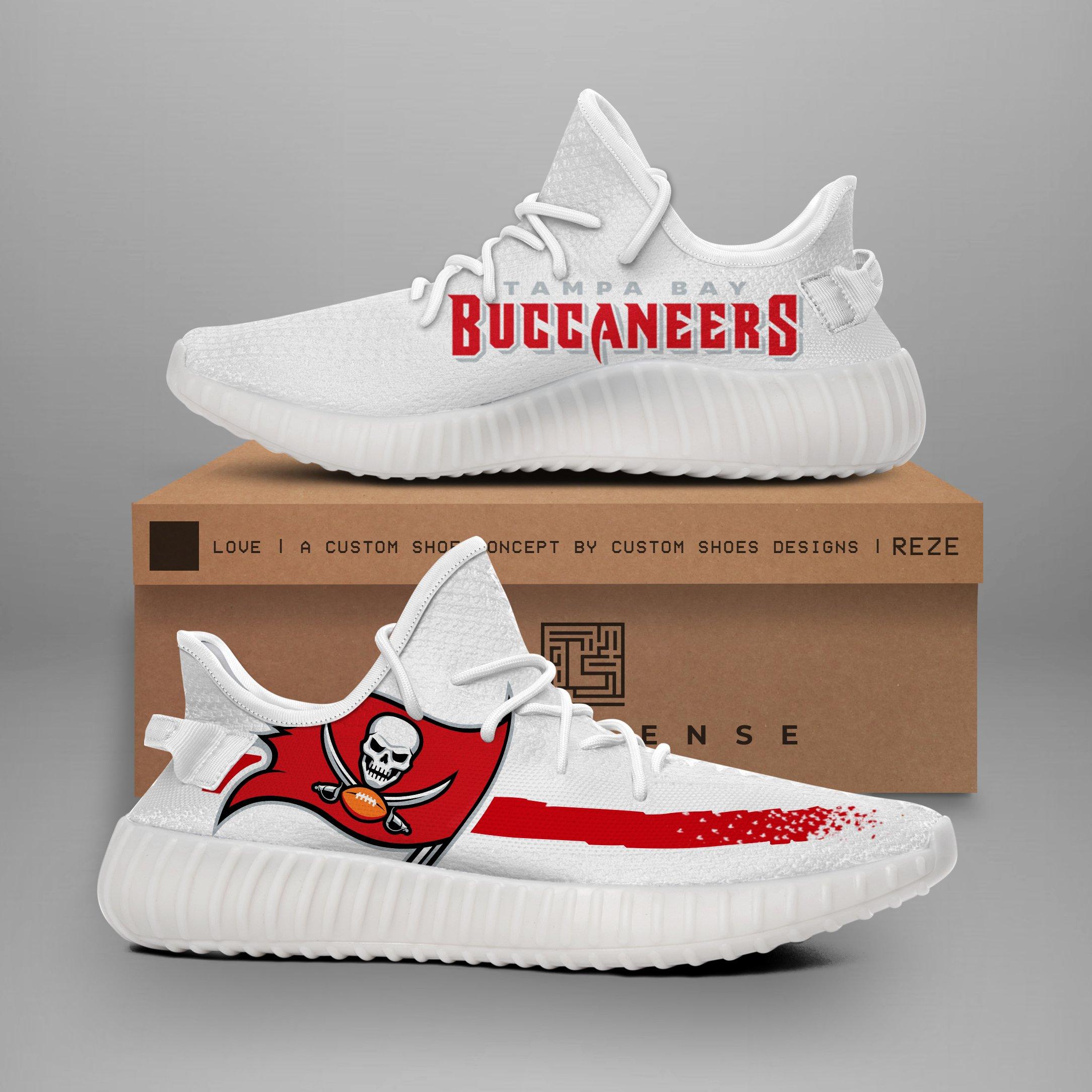 JWFancy Tampa Bay Buccaneers Yeezy Boost Shoes For Men And Women