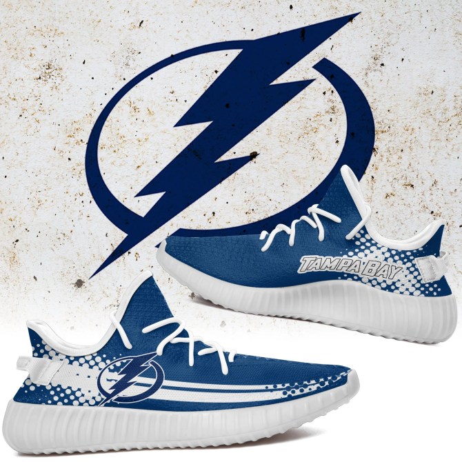 JWFancy Tampa Bay Lightning Yeezy Boost Shoes For Men And Women