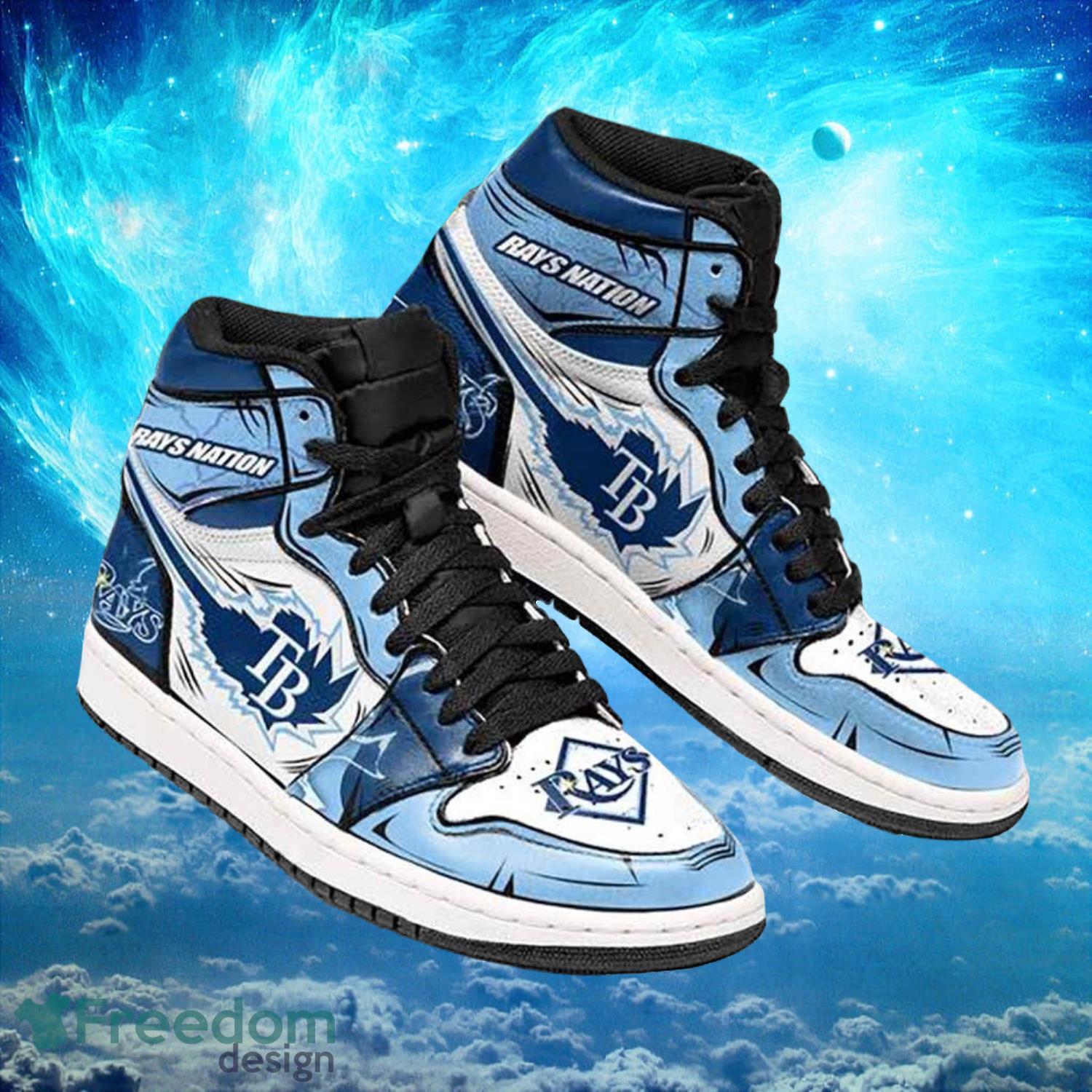 JWFancy Tampa Bay Rays AJ1 High Sneakers Shoes For Men And Women