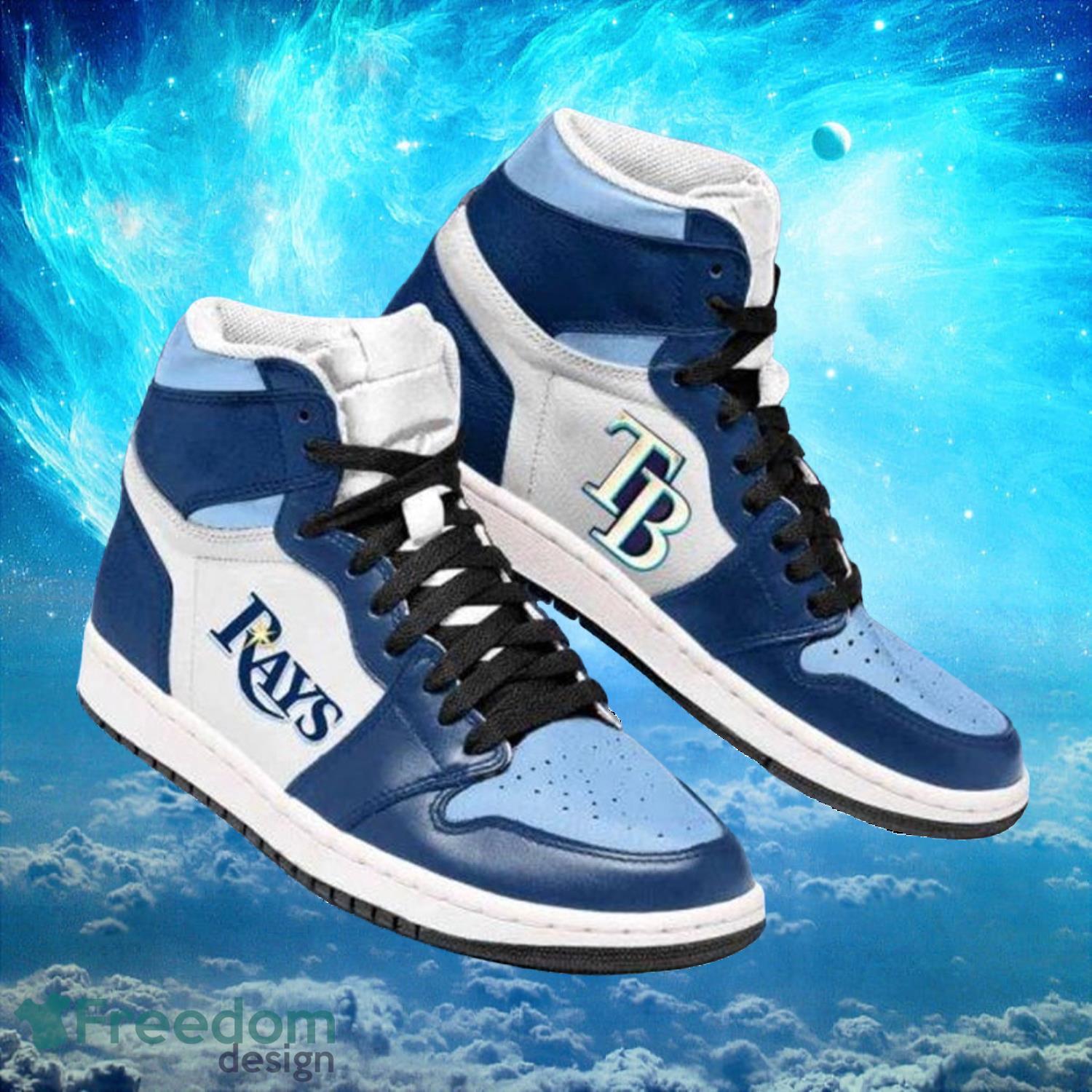 JWFancy Tampa Bay Rays AJ1 High Sneakers Shoes For Men And Women