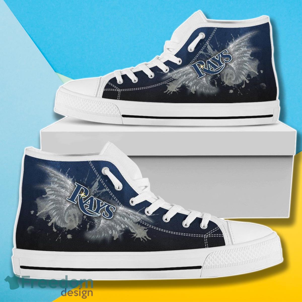 JWFancy Tampa Bay Rays High Top Canvas Sneakers Shoes For Men And Women