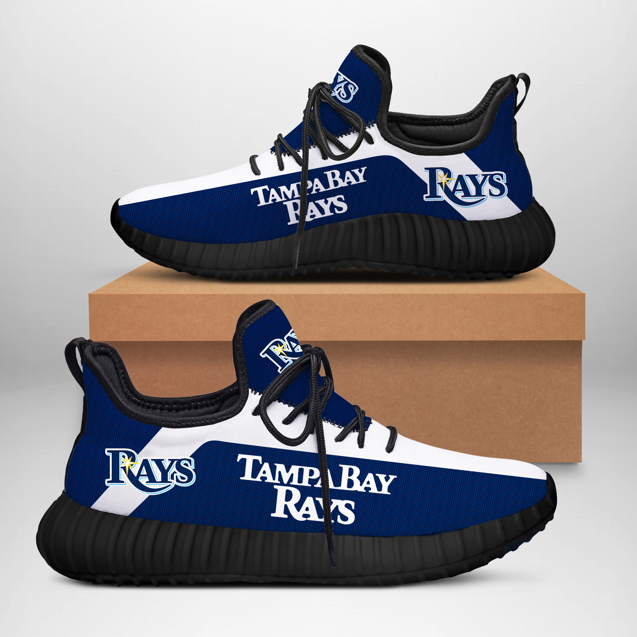 JWFancy Tampa Bay Rays Reze Sneakers Shoes For Men And Women