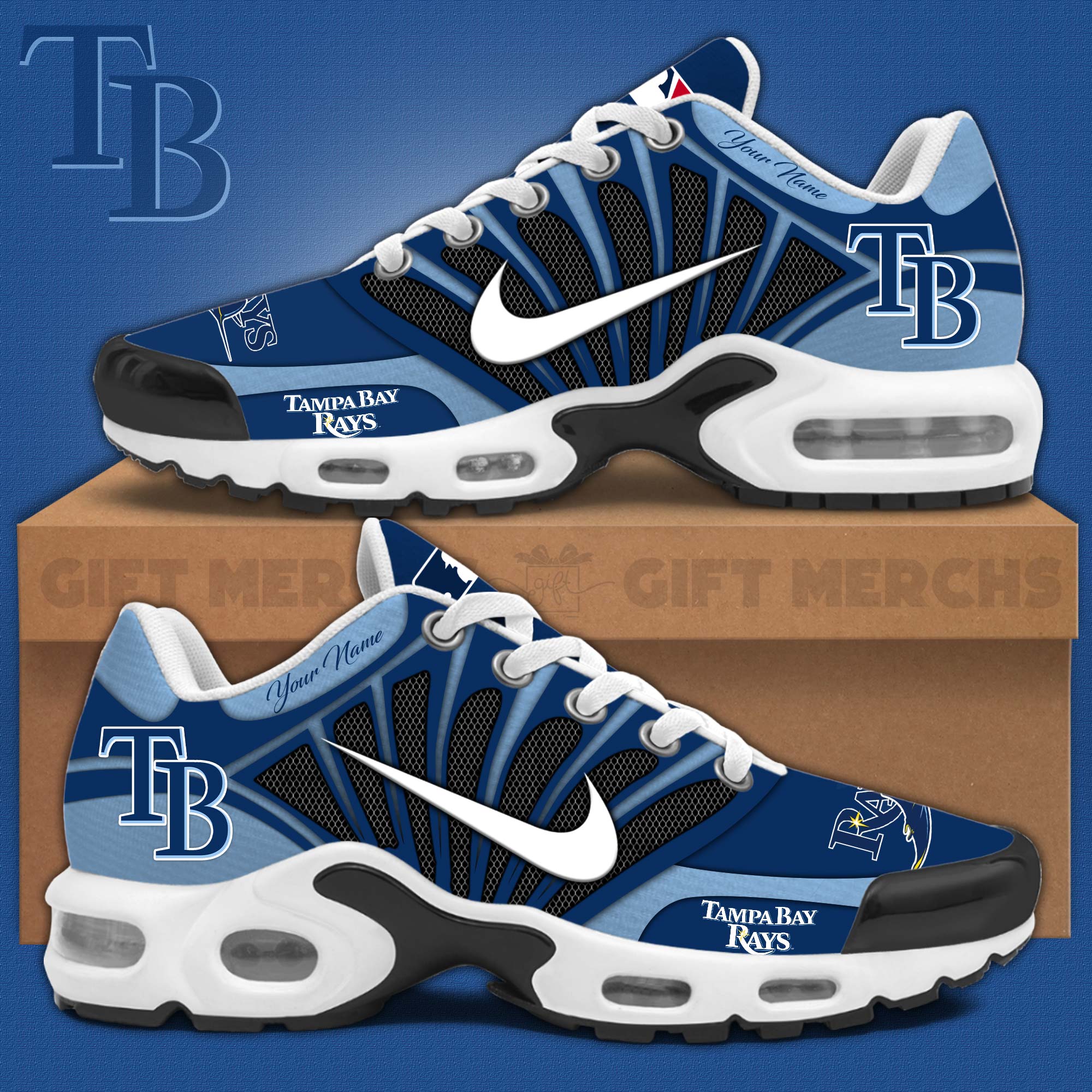 JWFancy Tampa Bay Rays TN Shoes Sneakers For Men And Women