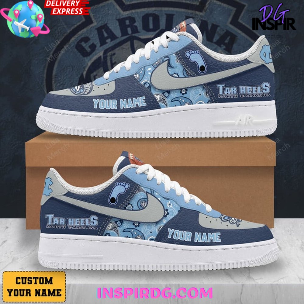 JWFancy Tar Heels North Carolina Air Low-Top Sneakers Shoes For Men And Women