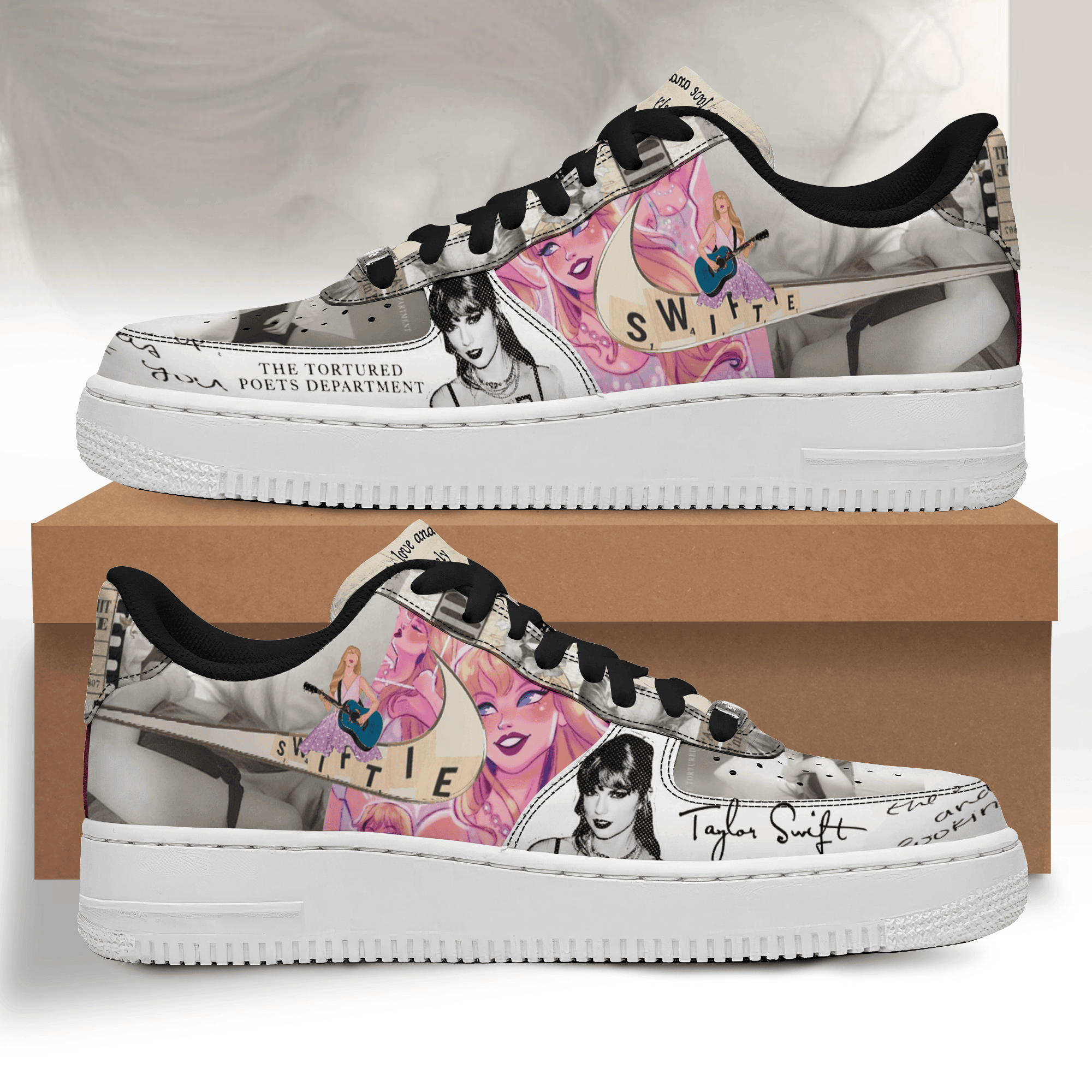 JWFancy Taylor Swift Air Low-Top Sneakers Shoes For Men And Women