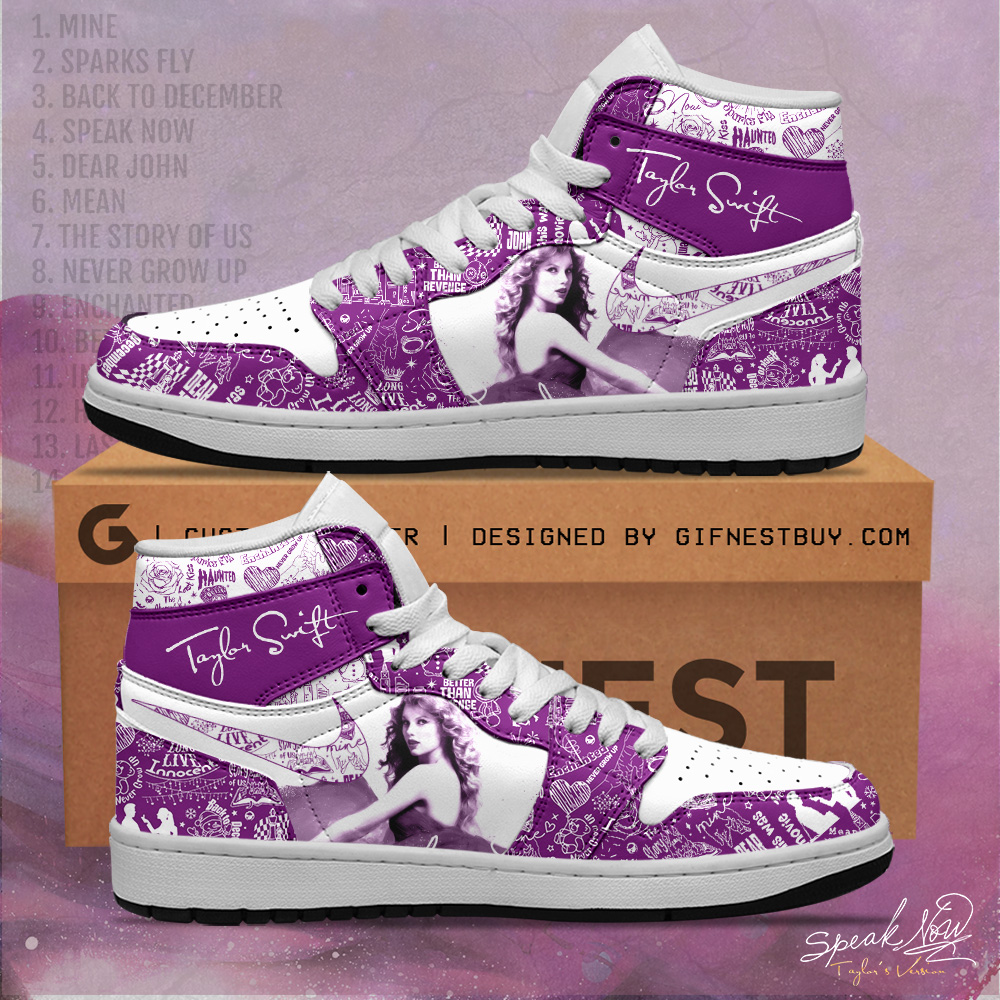 JWFancy Taylor Swift AJ1 High Sneakers Shoes For Men And Women