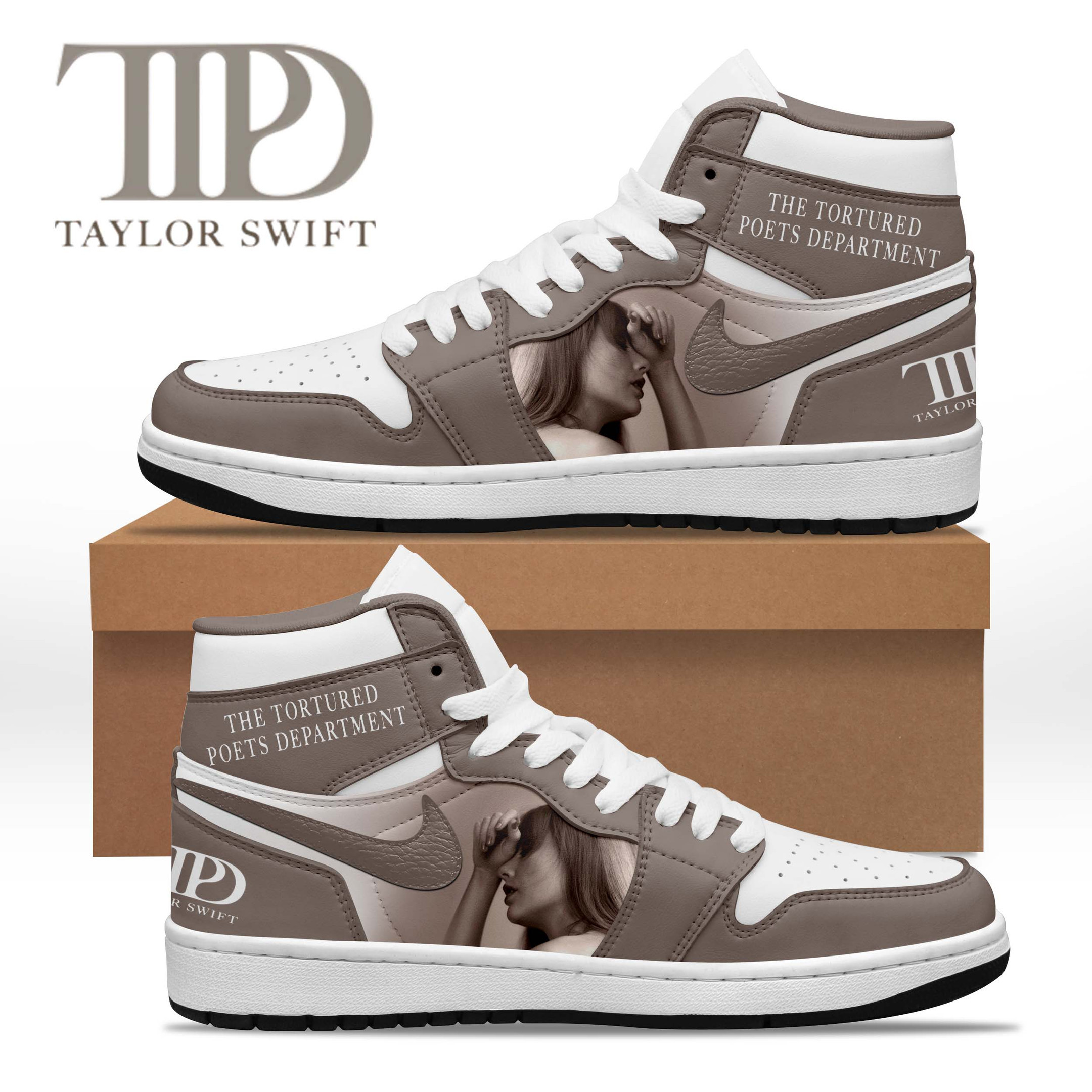 JWFancy Taylor Swift AJ1 High Sneakers Shoes For Men And Women