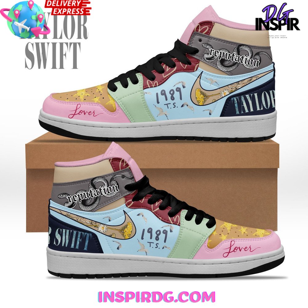 JWFancy Taylor Swift AJ1 High Sneakers Shoes For Men And Women