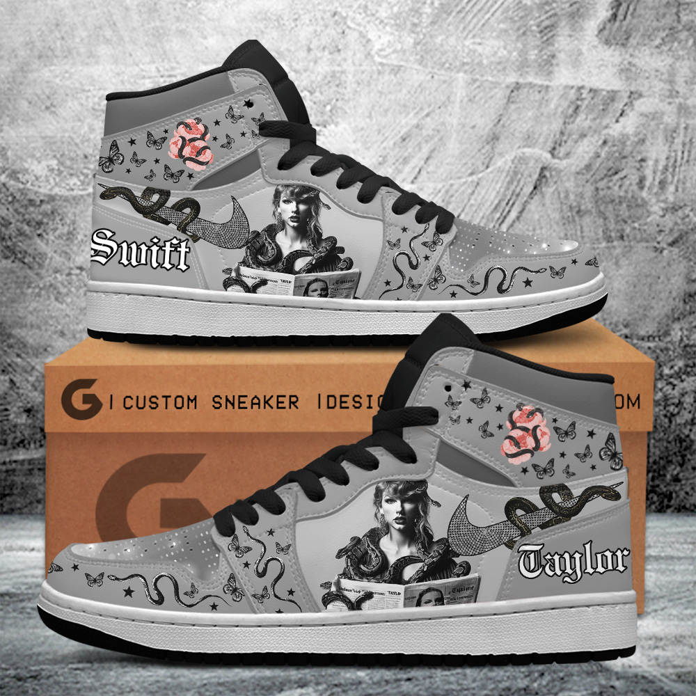 JWFancy Taylor Swift AJ1 High Sneakers Shoes For Men And Women