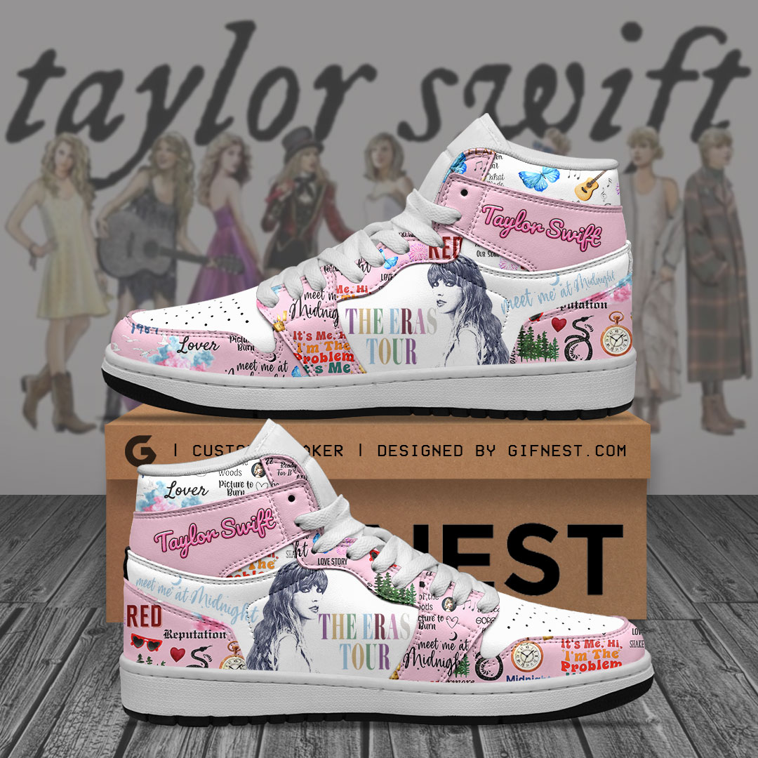 JWFancy Taylor Swift AJ1 High Sneakers Shoes For Men And Women