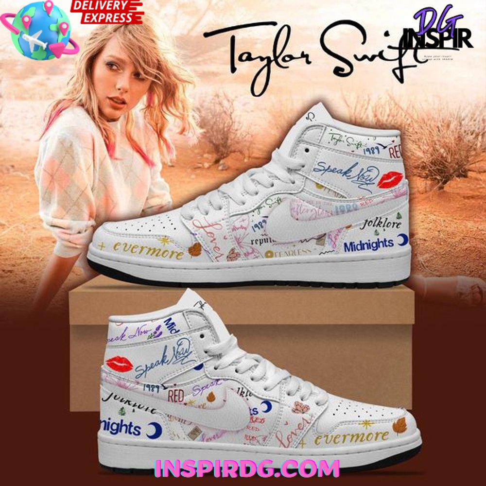 JWFancy Taylor Swift AJ1 High Sneakers Shoes For Men And Women