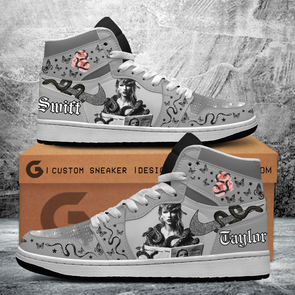 JWFancy Taylor Swift AJ1 High Sneakers Shoes For Men And Women