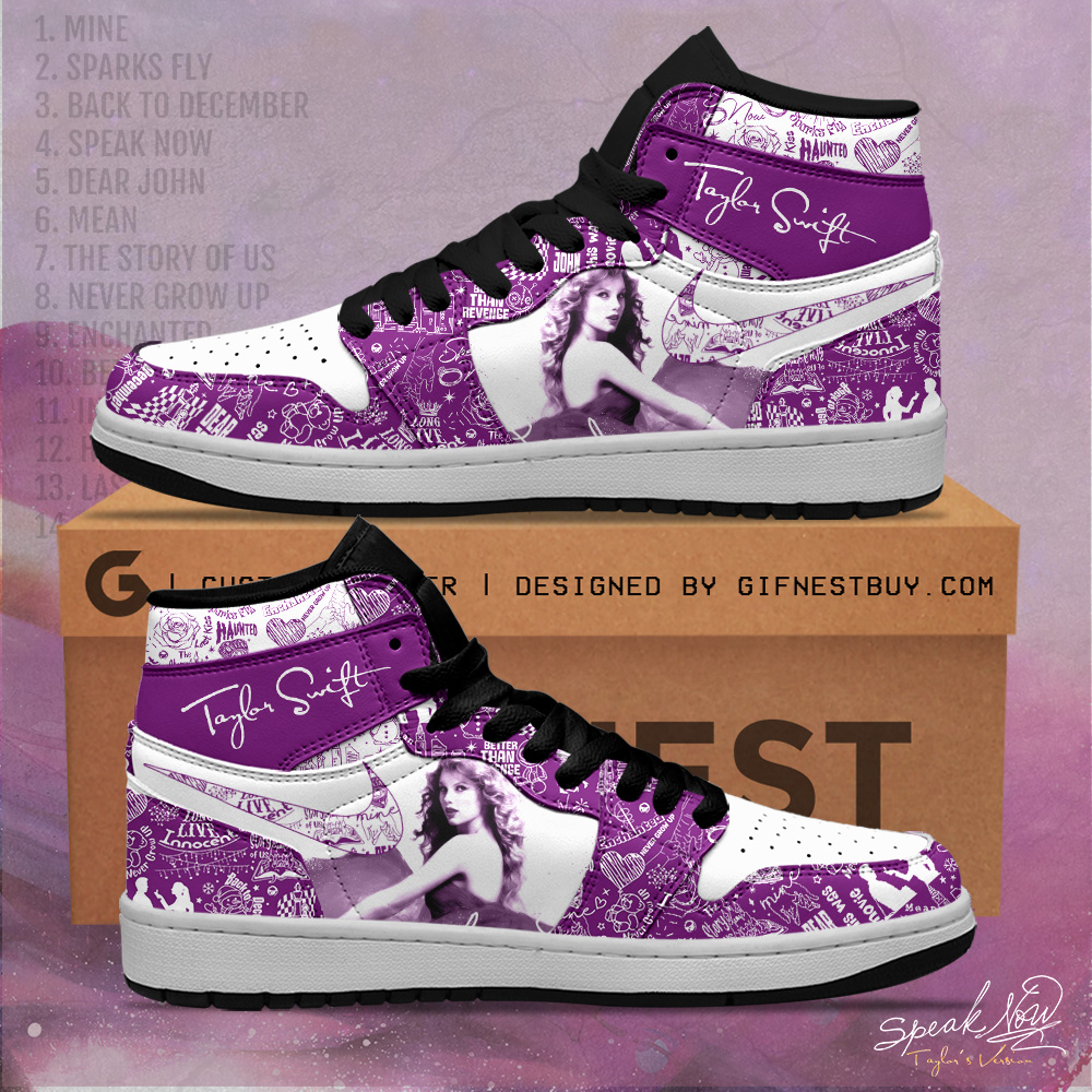JWFancy Taylor Swift AJ1 High Sneakers Shoes For Men And Women