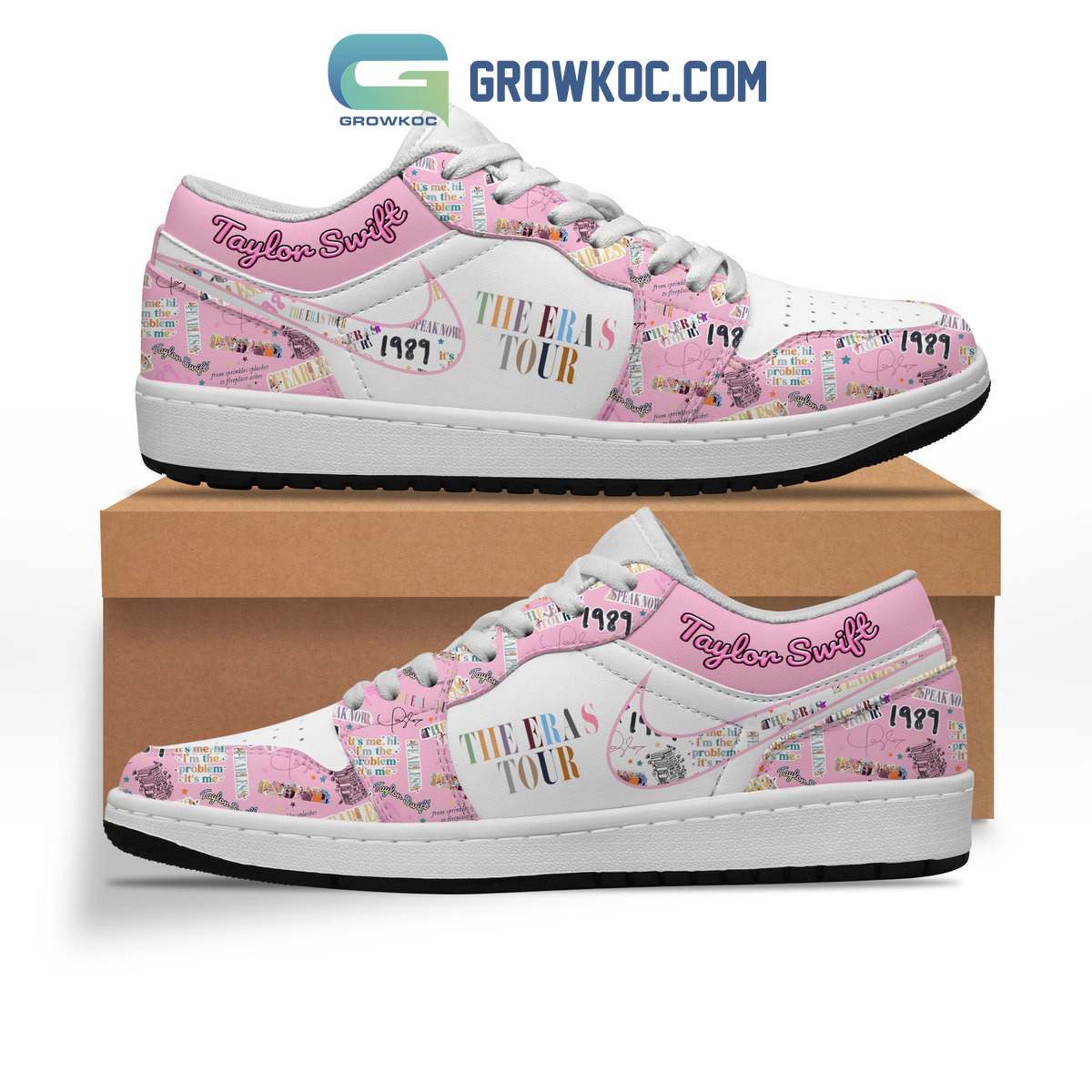 JWFancy Taylor Swift AJ1 Low Sneakers Shoes For Men And Women