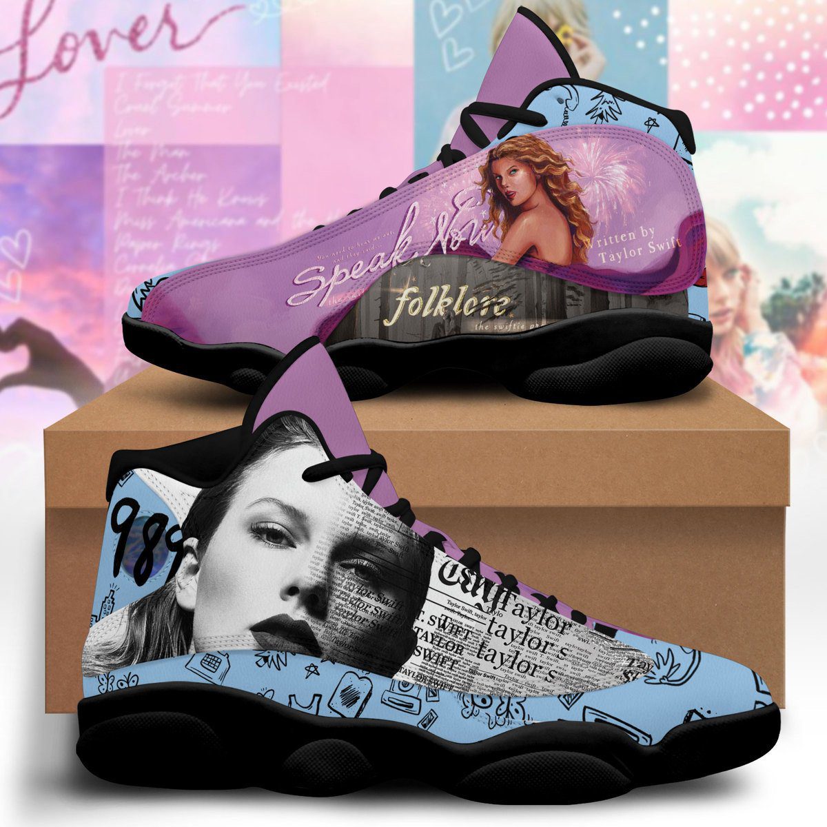 JWFancy Taylor Swift AJ13 Sneakers Shoes For Men And Women