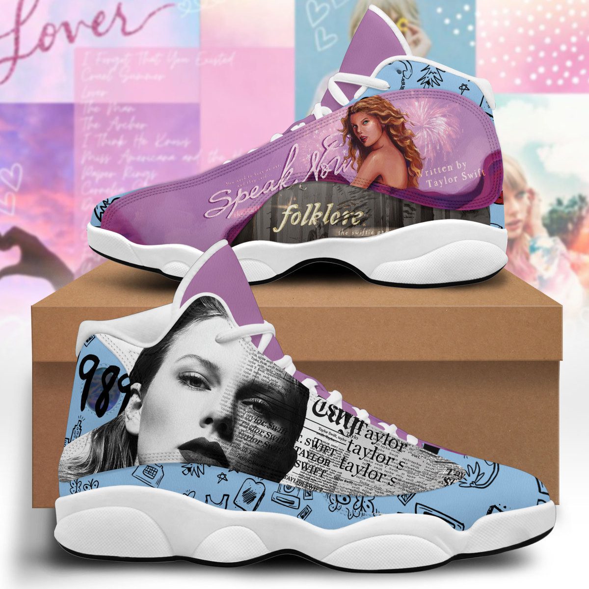 JWFancy Taylor Swift AJ13 Sneakers Shoes For Men And Women